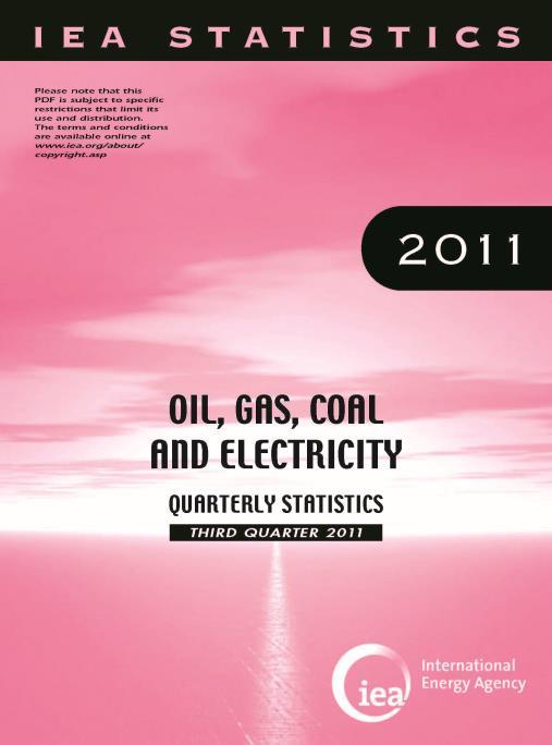 IEA Annual Coal Questionnaire IEA also publishes quarterly coal data Hard coal and brown coal production