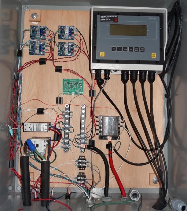 Three digital output channels from the National Instruments CompactRIO were used for controlling each individual actuator.