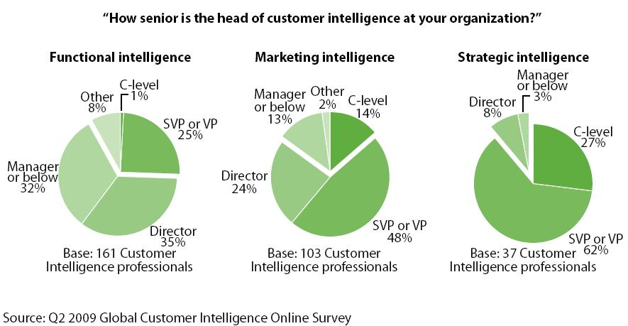 Strategic intelligence firms have a more senior CI head 44