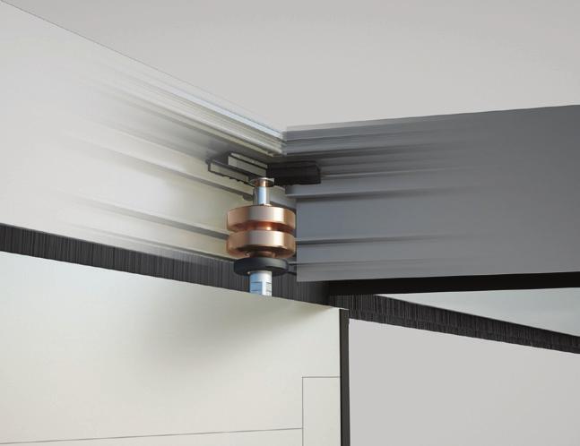 Superior Energy Performance Multi-chamber thermally efficient aluminum profiles include a foam core.