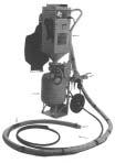 PFR-3 The electric PFR-3 or air powered PFR3-A/P, pressure feeds and recovers flux in one closed system. Converts most wire feeders into a sub-arc welder.