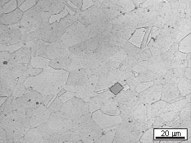 9 Microstructure of the industrial forging in the analyzed area (Fig.