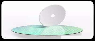 Step 26- Wafer Slicing Step 27- Discarding faulty Dies -Scale: wafer level ( around 300mm/12 inch).