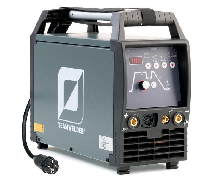TIG 180 AC/DC puls 290-020200-00000 TEAMWELDER TIG 180 AC/DC the specialist for aluminium welding TIG and MMA welding Ideal for aluminium: Optimum ignition and stabilisation of the alternating