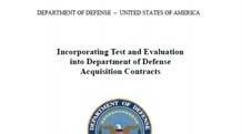 DOD, AT&L, DTE, DOT&E Policy