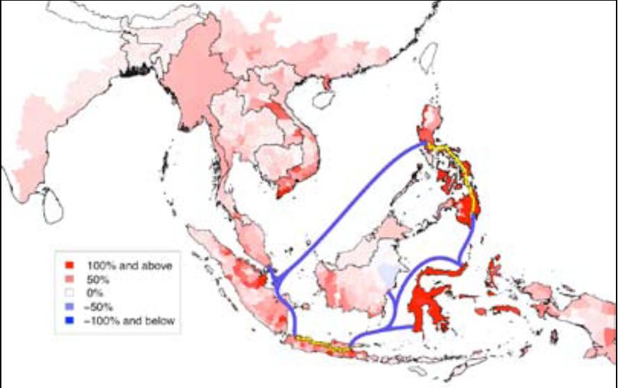 Railway Network Ring Shipping Route ASEAN Single Aviation