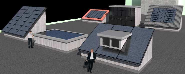SEAC BIPV field testing: The SolarBEAT facility Flexiblefacility allowingmeasurementson earlyprototypes of flat roofs, pitched roofs, façades, Best-in-class monitoring equipment suchas