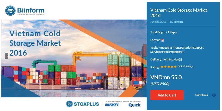 on this sector Vietnam Logistics Market Report