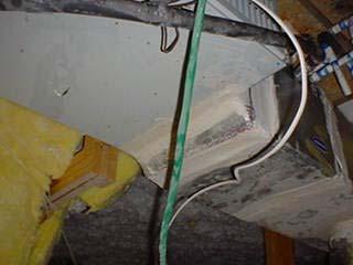 Loose wiring should be bettered secured and protected.