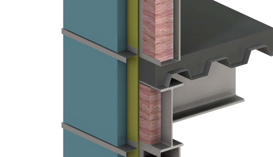 insulation layer Areas of high heat transfer