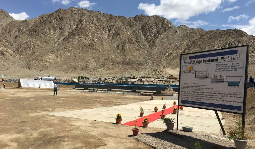From Devanahalli to Leh, India: BORDA brings faecal sludge management (FSM) to a high and dry Himalayan town The Bremen-based international company HANSA-FLEX has selected the Leh FSM project for