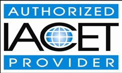 authorized by IACET to offer 1.