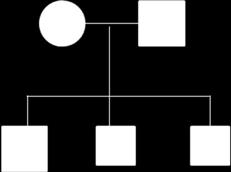 Below is a pedigree showing inheritance of an autosomal recessive disease. Carriers are marked. The gene being analyzed is 15 KB in length normally.