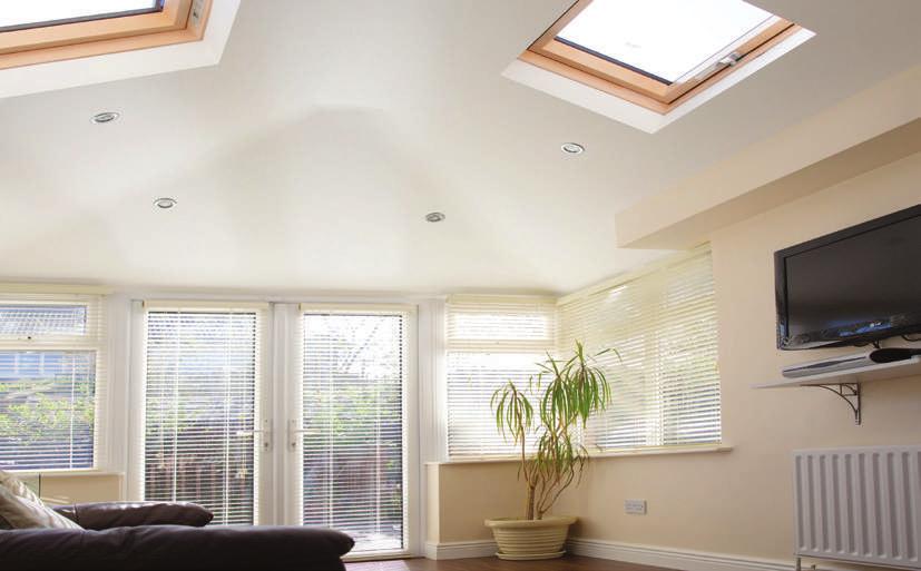 Reduces Noise & Sun Glare Your new room will be quiet and comfortable all year round as any rain / weather noise will be eliminated.