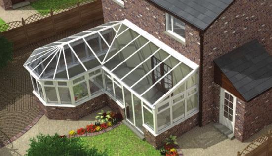 Combination Increase your options with a combination Guardian Sunroom.