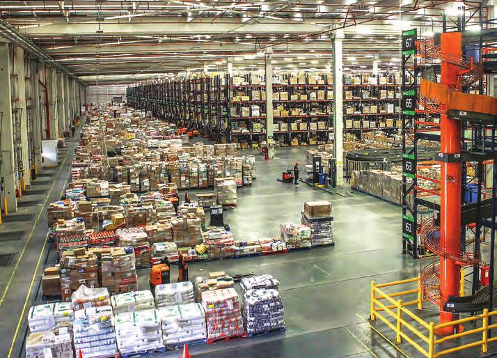 WAREHOUSING DISTRIBUTION We operate and manage our own free and bonded warehouse facilities in Johannesburg (5,000m 2 ), Durban (10,000m 2 ), Cape Town (2,500m 2 ), Paarl (600m 2 ) and Port Elizabeth