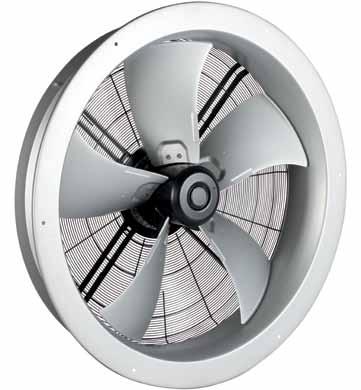 Wind Turbine Cooling The new W3GZ50 series with a 1,250 mm diameter (49 in) is now available for large scale projects.