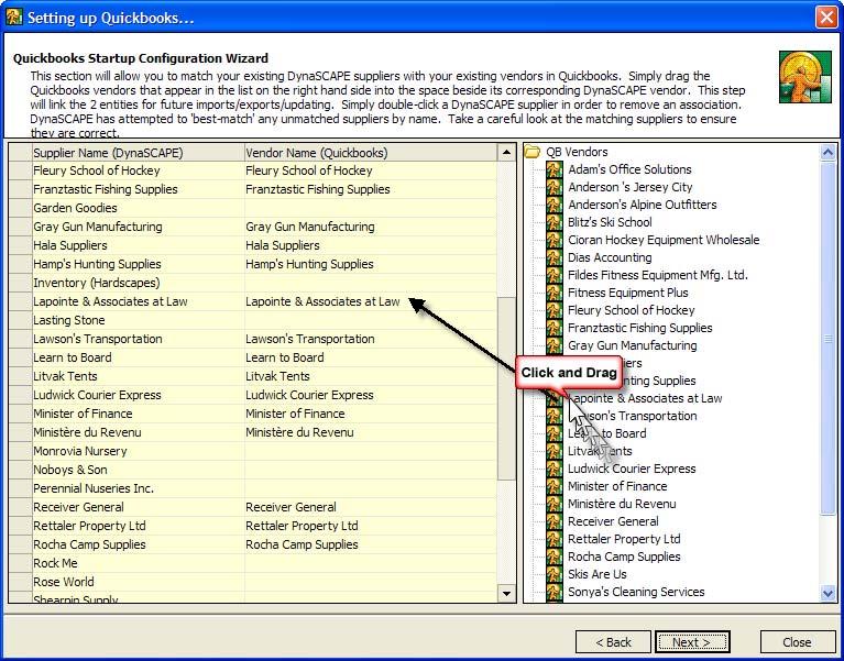 Linking With QuickBooks added to your QuickBooks company file during the Supplier synchronization process (covered later in this chapter). 17.