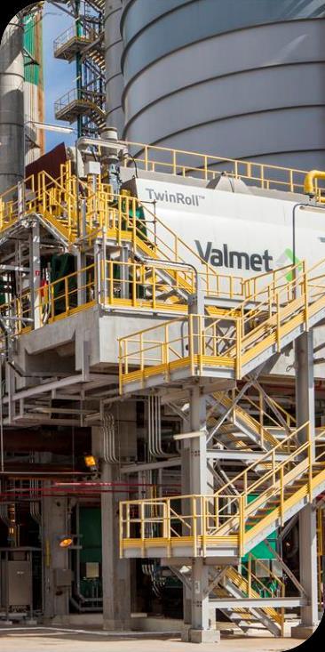 commercialize new solutions, and develop our offering to support growth Valmet will