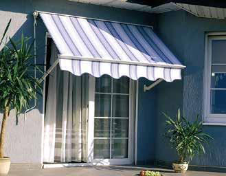 their longitudinal and transverse movement. AWNINGS Awnings provide excellent visual and thermal comfort.