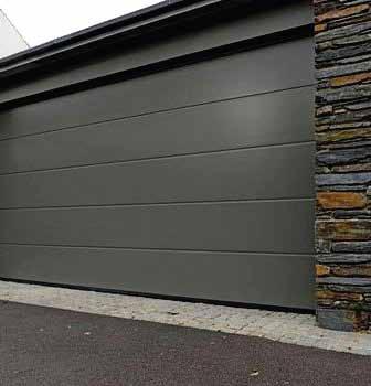 Sectional Garage Doors Sectional garage doors are functional, solid, safe and match the look