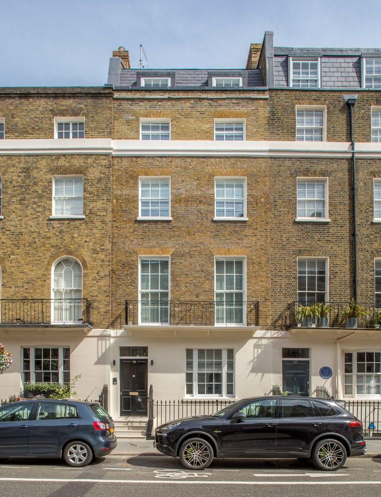 PROJECT DETAILS Location: 119 Ebury Street, Belgravia, London Ratings: BREEAM Refurbishment Outstanding at the design stage for a Grade II Listed Building Completed: 2016 Developer/client: Grosvenor