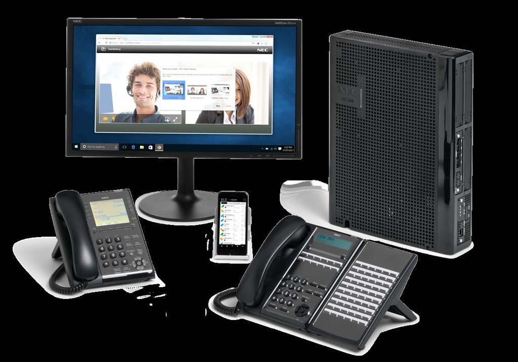 SL2100 Communication System 3 Why choose the SL2100 through its wide-range of communication tools, that accommodate flexible workspaces and allow free roaming wherever they are.