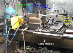 Experimental Study on Autogenous TIG Welding of Mild Steel Material Using Lathe Machine Abhimanyu Chauhan M Tech.