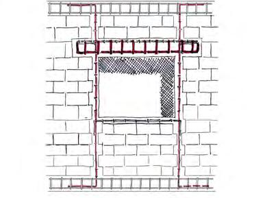 window horizontal reinforcement 30 cm plinth beam stirrups at 15 cm