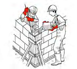 Use a stick (or rebar) and a hammer to help the concrete flow