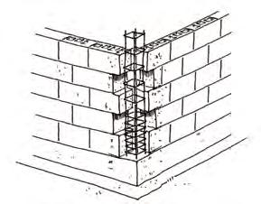 Good masonry practice - 2 Don t build more then 6 courses of masonry per day!