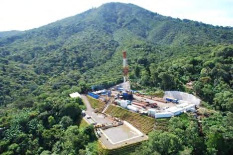 4. Exploration drilling activities in other areas a) Chinameca Geoth. Field b) San Vicente Geoth.