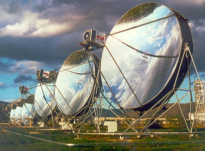 Parabolic dish systems provide the highest solar-to-electric efficiency among CSP technologies, and their modular nature provides scalability.