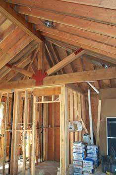ROUGH STAGE INSPECTIONS (Continued) ROUGH FRAMING INSPECTION Description: All structural framing including floors, walls, and roofs, including framing of all non-load bearing partitions and
