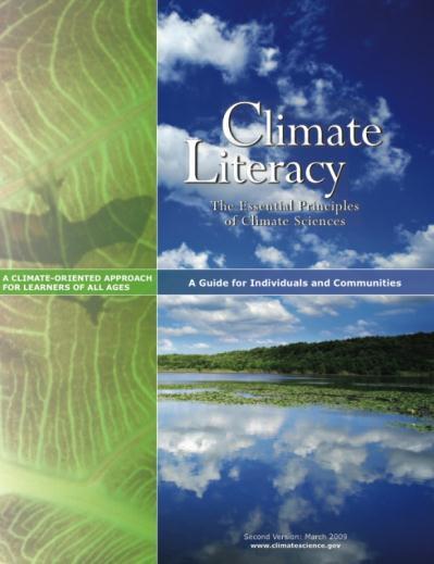 Goal Four: Communicate and Educate Goal Language: Advance communications and education to broaden public understanding of climate and global change, and empower the workforce of the