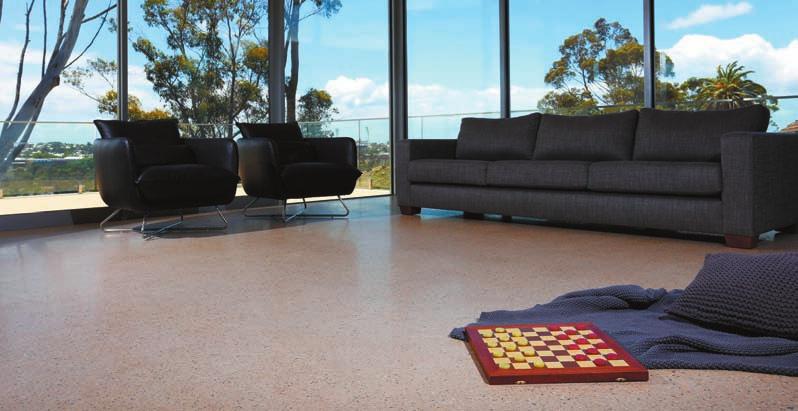 This is what a Geostone polished floor can feel like underfoot.