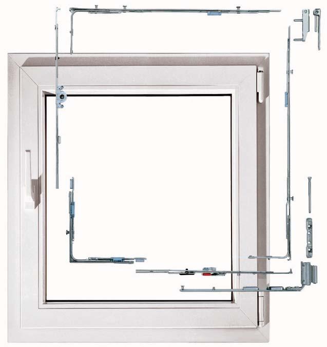 Fittings for PVC and aluminium systems for the safety of your home and family PRESTAREA is a partner of Gretsch-Unitas (G-U) group, offering a complete
