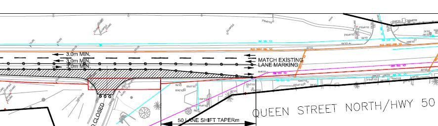 Traffic Management (Cont d) Queen St. N. / Highway-50 Bolton Core Parking Lot Proposed 400mm dia. Feedermain Proposed Shaft for trenchless crossing Ann St. Proposed 400mm dia. Feedermain Timothy St.