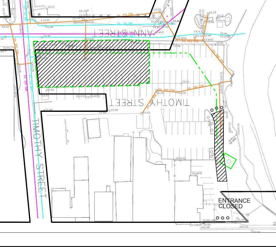 Temporary partial lane closure and lane shift as shown in the figure above will be maintained during construction in accordance with Ontario Traffic Manual - Book 7.
