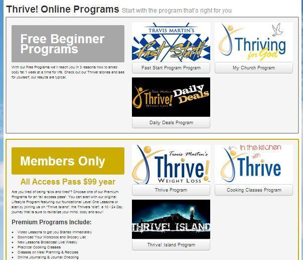 Please review the following pages for specific instructions about each area of the website. If you have any questions or problems, please contact us at online@thriveweightloss.