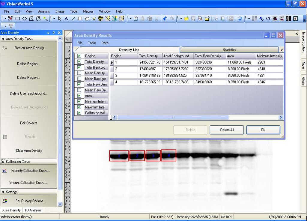 Analysis Tools Intuitive, Easy to Use Analysis Tools Area