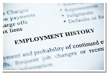 Employment History Kind of employees directly supervised