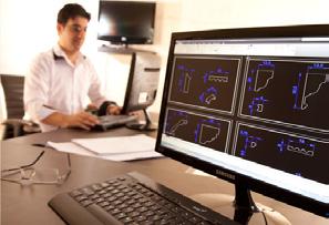 Design Department The following tasks are carried out by the Design Department: Analysis of incoming drawings.
