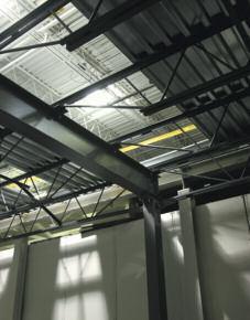Structural Wide Span Mezzanine Design VertiSpace mezzanines are built of structural steel columns and beams.