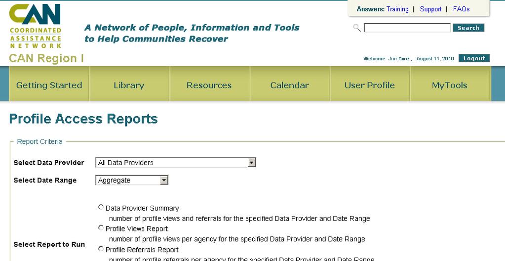 Referral Ethnicity Report The number of clients, contacts, and referrals for each ethnicity type for the specified Data Provider and Date Range.