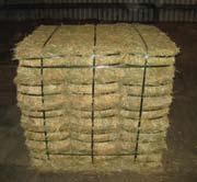 Oaten hay feed value is determined from NIR scanning Bale size range Oaten