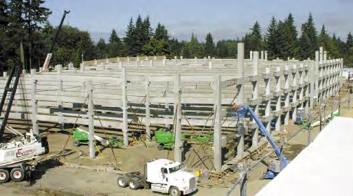 above to name a few possibilities. The use of precast building components allow them to be cast while the foundations are poured and this will help shorten the construction time frame.
