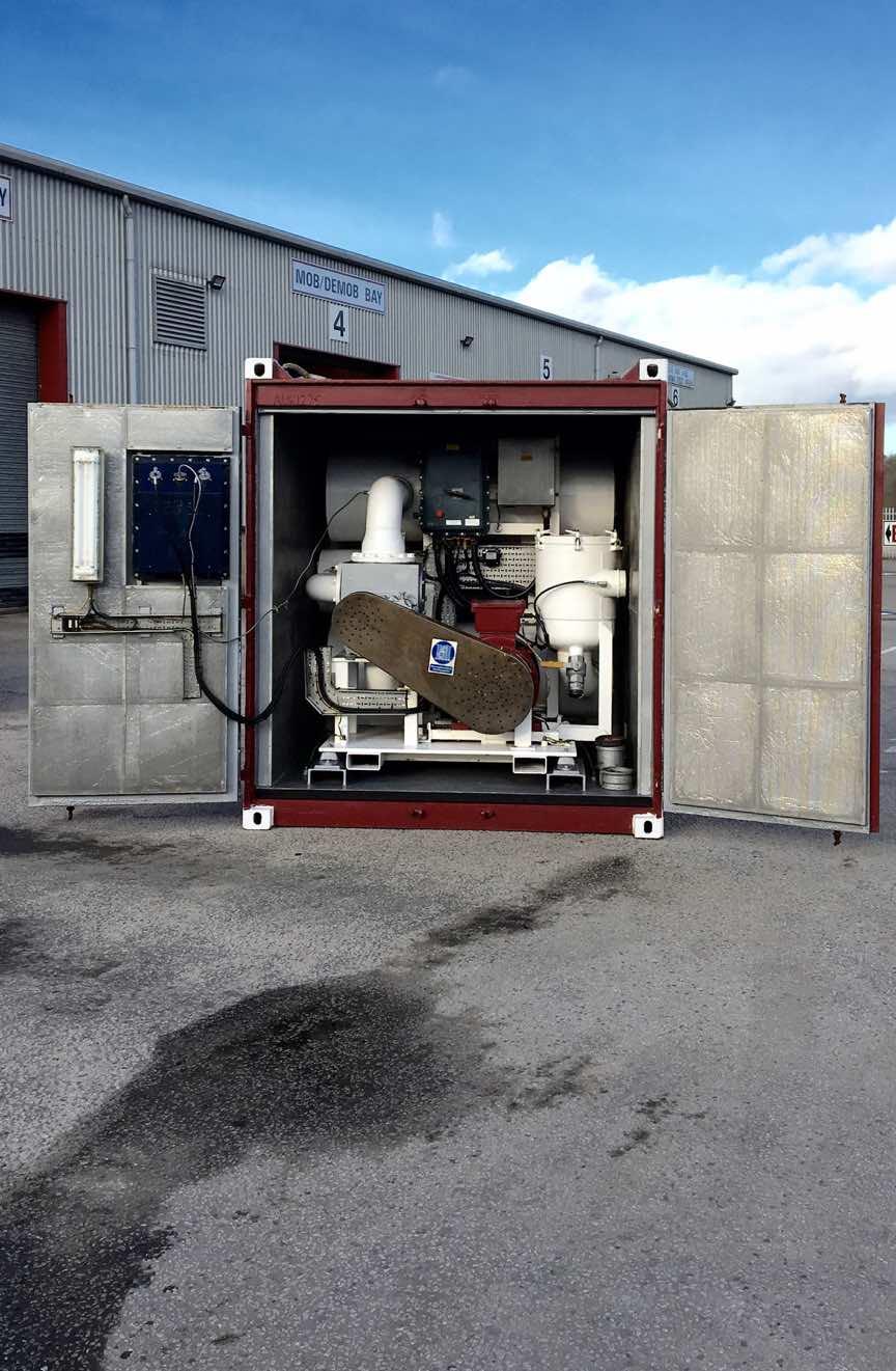 Premier Transfer System OVERVIEW With over 20 years track record of use in offshore environments, the PTS is one of the most powerful vac units on the market and is primarily used for deep vertical