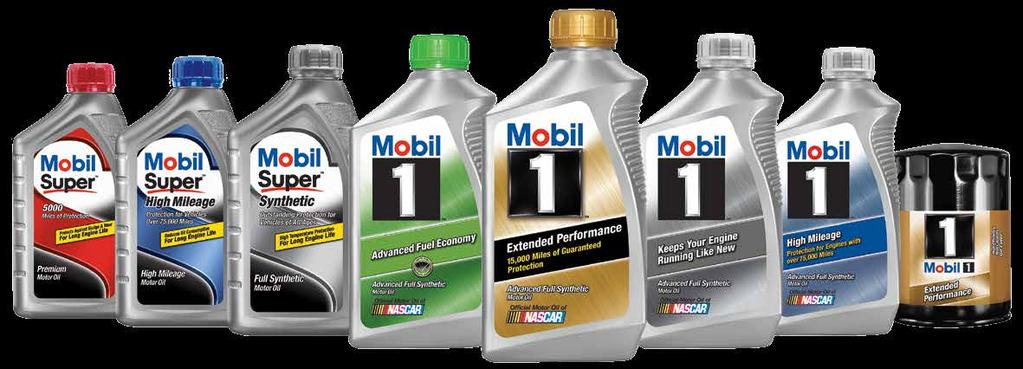 Product range Mobil products offer a range of choices to best meet customers particular needs.