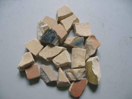 Concrete Ceramic Waste Slab (CCWS) Figure 1. Ceramic waste coarse aggregate.